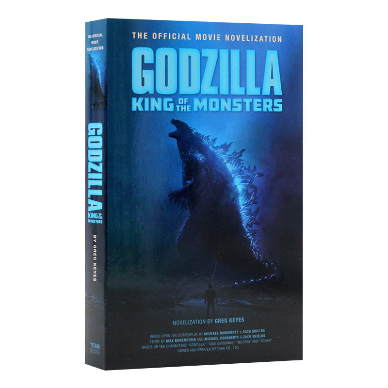 Godzilla King of the Monsters Movie เวอร์ชั่นดั้งเดิม หนังสือนิยายวิทยาศาสตร์ หนังสือภาษานําเข้า