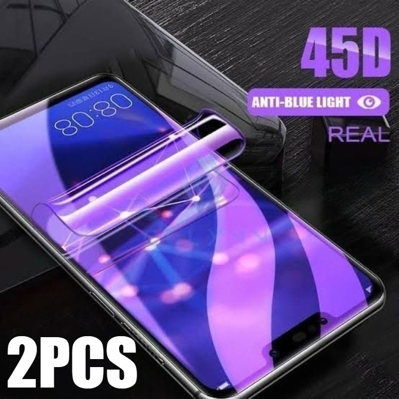 2 ชิ้นคลุมทั้งหมดป้องกันหน้าจอ HD ฟิล์มนุ่มสําหรับ Oppo K1 K3 K5 K7 K7x K9 K9s K9x K10 K11 K12 K13 K