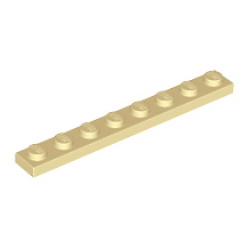 [168] ชิ้นส่วนเลโก้ Lego Part Plate 1 x 8 (3460) ราคา/ชิ้น
