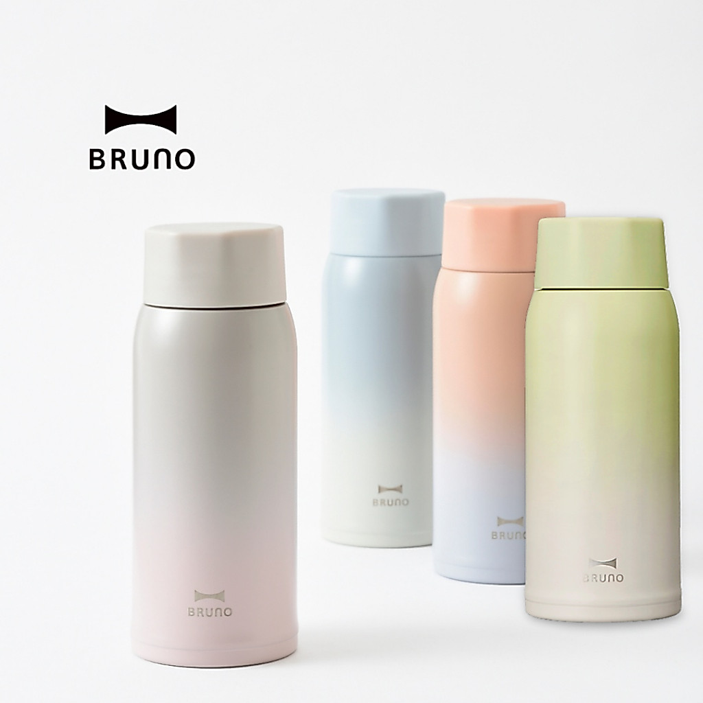 ขวดน้ำ BRUNO Lightweight Screw Bottle BHK271 ขนาด 350 มล.  ขวดน้ำเก็บอุณหภูมิ น้ำหนักเบา กระติกน้ำ ขวดสแตนเลส