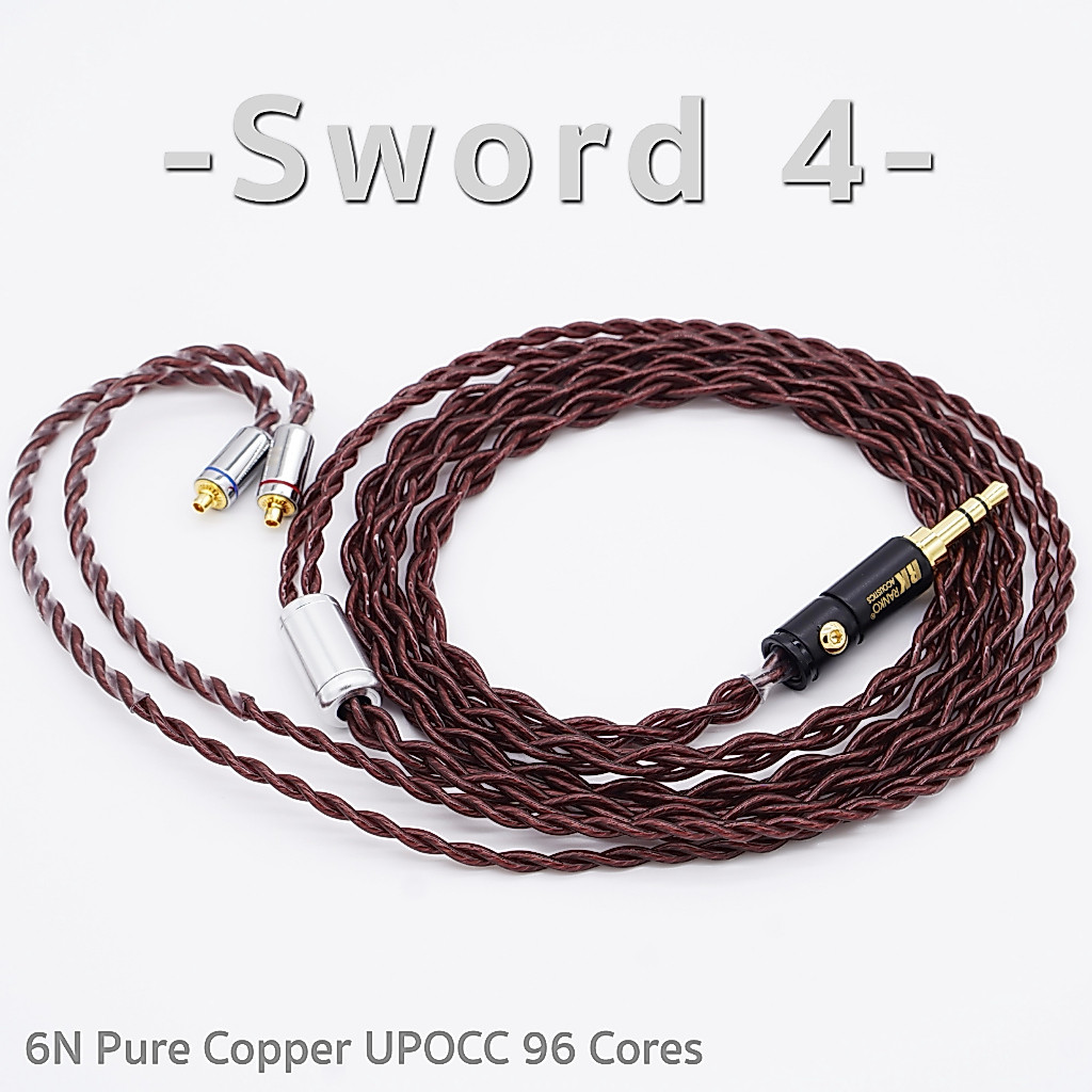 สายหูฟัง Leya - Sword 4 ทองแดงล้วน 6N UPOCC
