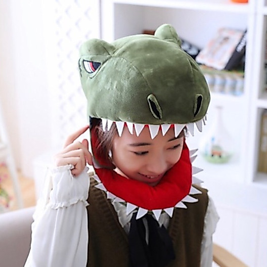 พร้อมส่ง!! หมวกตุ๊กตา ไดโนเสาร์ ลายแฟนตาซี สุดน่ารัก