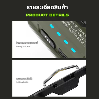 ไฟแคมป์ปิ้ง LED โคมไฟเต็นท์พกพา ไฟฉุกเฉิน 4โหมด Type-C ชาร์จ กันน้ำ IP44 ไฟส่องสว่าง พกพาสะดวก
