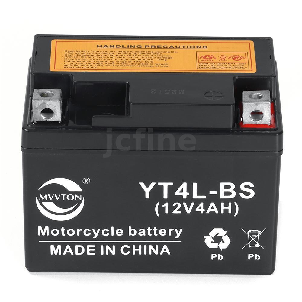 MVVTON YTZ6V YTZ4V แบตเตอรี่รถจักรยานยนต์ 12V 5Ah 4Ah ปิดผนึกตะกั่วกรดแบตเตอรี่การบํารุงรักษาฟรีสําห