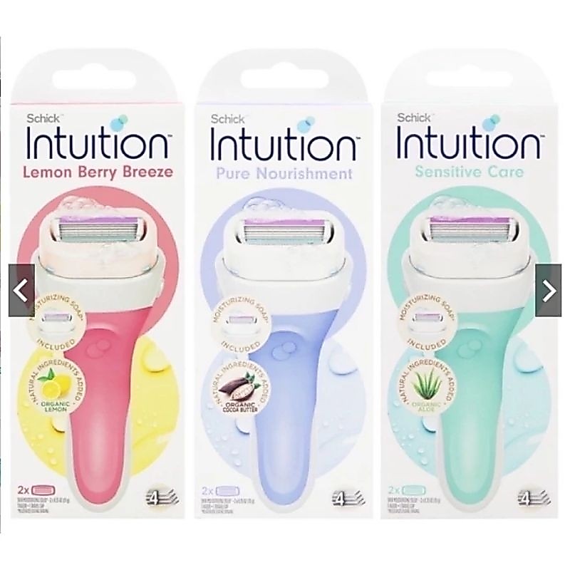 ใหม่แท้💯%SCHICK INTUITION SENSITIVE CARE