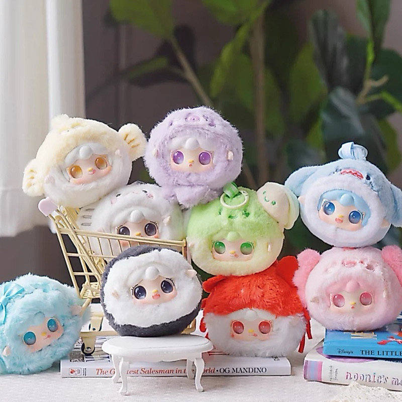 (พร้อมส่ง)📌แบบสุ่ม-แบบเลือกตัวใช้โค้ดลดได้ Yooki Ocean Baby พวงกุญแจห้อยกระเป๋าทะเลจิ๋ว