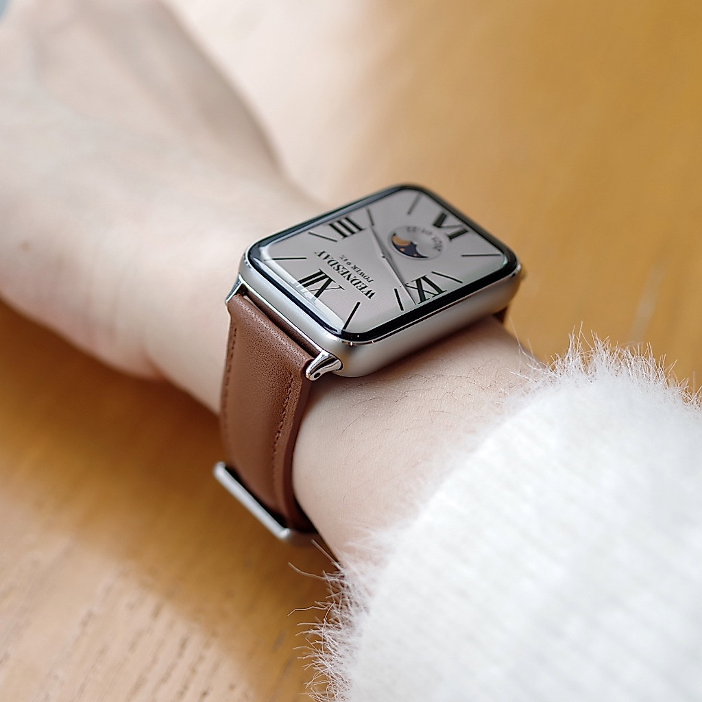 MIJOBS สายนาฬิกา สำหรับ Mi Band 9 8 Pro และ Redmi Watch 6 5 4 หนังแท้ 20 มม. เหมาะกับข้อมือเล็กของผู้หญิง สายนาฬิกาพร้อมขั้วต่อโลหะสั้น