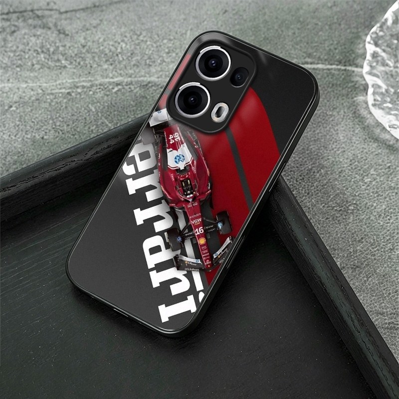 F1 ทีม 02 เคสโทรศัพท์สําหรับ Oppo A6X A52 A54 A74 4G A79 5G A94 AX7 Reno 11 12 13 11F 12F 13F 14F re