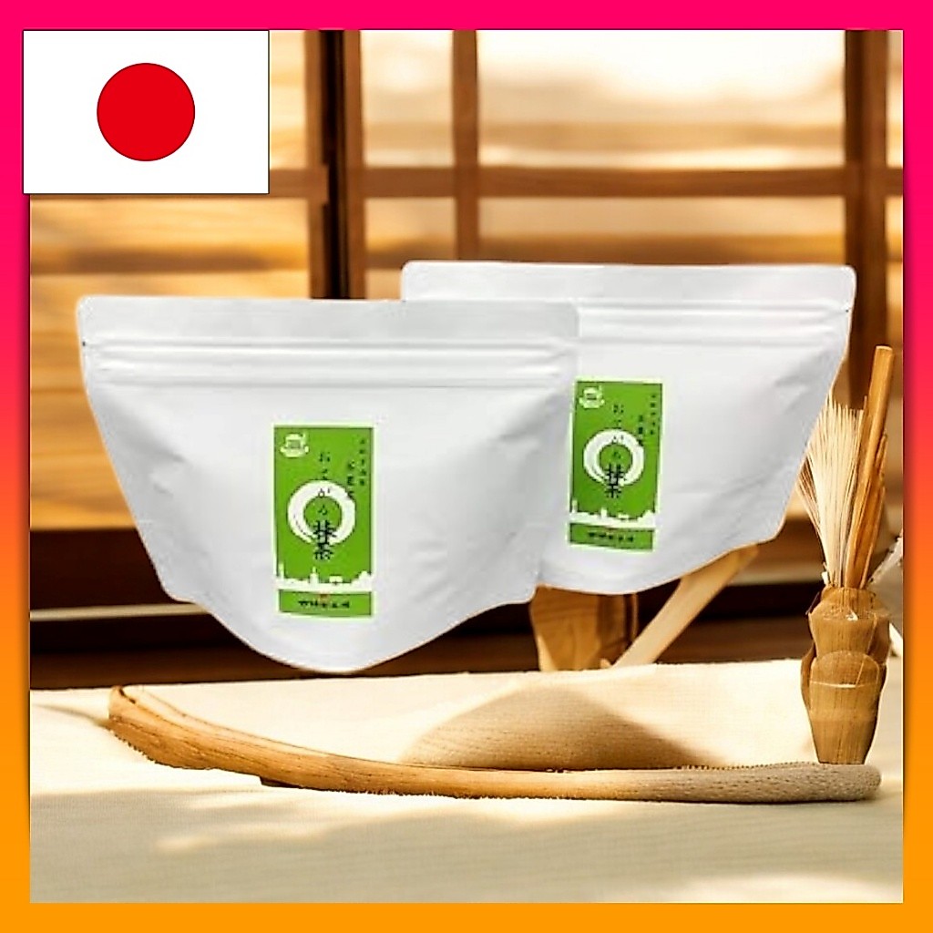 Uji Stone Ground Matcha Powder 400g Kyoto Tea Farm Fresh Uji Green Tea Easy Use Pack 200g x 2