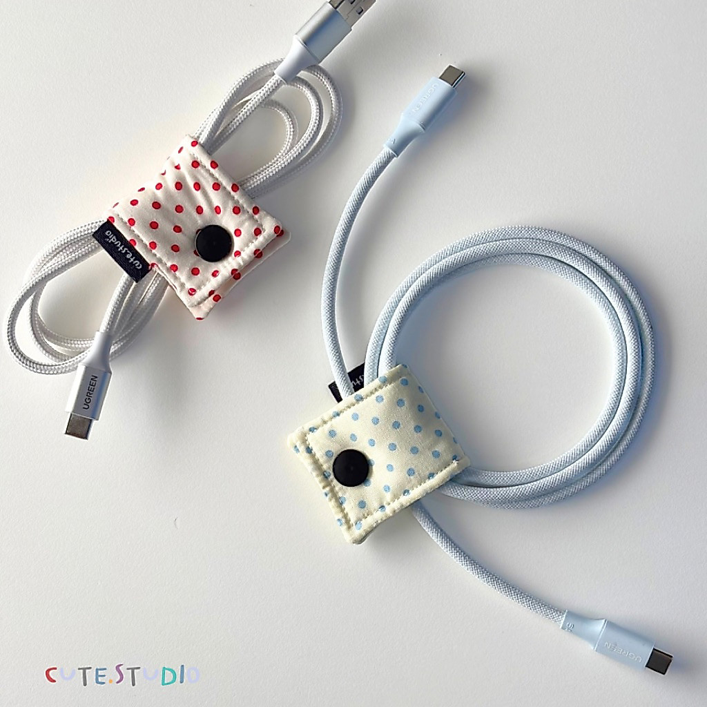 cute.studio• ที่เก็บสายชาร์จ จัดระเบียบสายชาร์จ