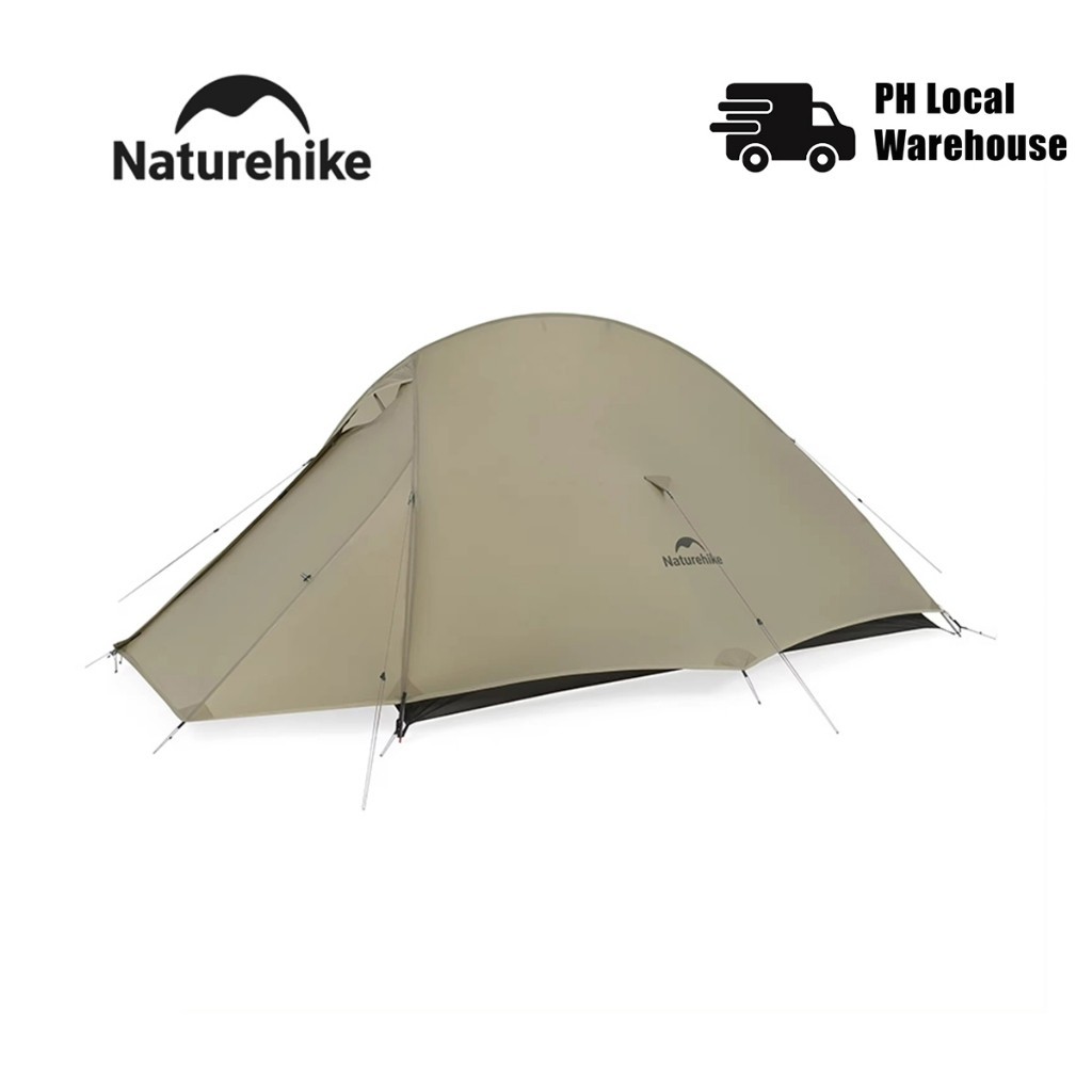 เต็นท์ Naturehike Cloud Up 2 Pro, 2 คน, เต็นท์แคมป์ปิ้งน้ําหนักเบาพิเศษกันน้ําไนลอน 20D