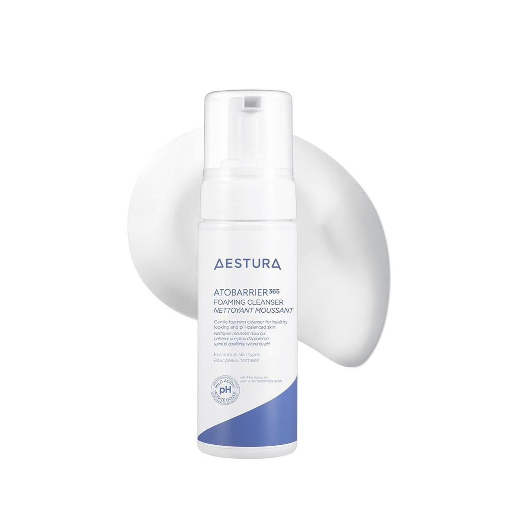 AESTURAATOBARRIER365 Gentle pH Balancing Foaming Cleanser พร้อมเซราไมด์|เกาหลีน้ํายาทําความสะอาดผิวห