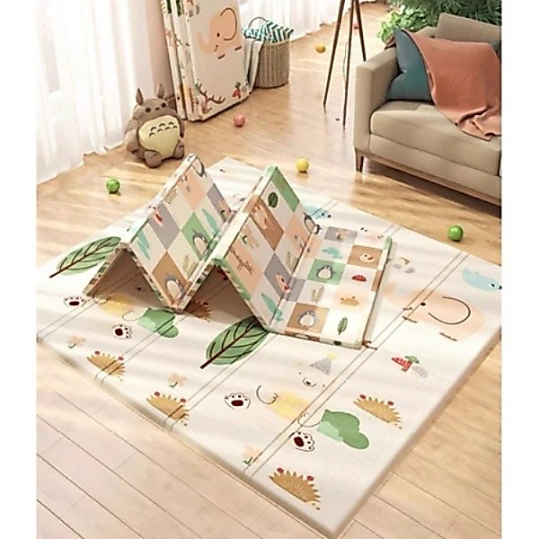 แผ่นรองคลาน แผ่นรองคลาน หนา 180*200/150*180CM 2 นิ้ว เบาะรองคลาน 6 ฟุต แอนตี้ กันน้ำ ซึ่งพับเก็บได้