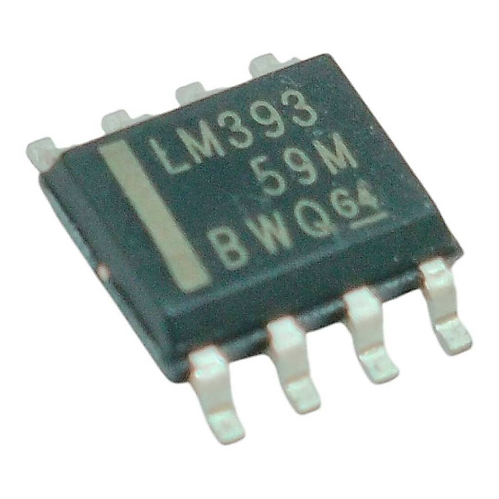 ไอซี LM393 SOP8 Voltage comparator ไอซีเปรียบเทียบแรงดันไฟ
