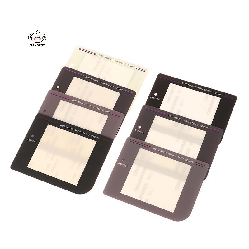 {maybest} 1 PC พลาสติกหรือแก้วสําหรับ GB หน้าจอคลาสสิกฝาครอบเลนส์สําหรับ GB Gameboy DMG Display Screen Protector เลนส์ {TH}
