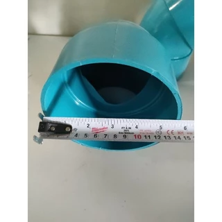 ข้องอ ข้องอท่อ พีวีซี ขนาด 5 นิ้ว งอ 45 แบบบาง