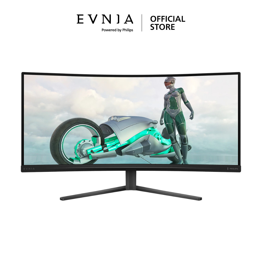 EVNIA 34M2C3500L/67 GAMING MONITOR (เกมมิ่งมอนิเตอร์) 34" VA WQHD 180Hz 1ms Curve