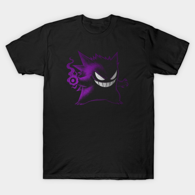เสื้อยืด Vintage GG Energy Purple - PKM T-Shirt แท้ Cotton 100% สีดำ ใส่เดินทาง ใส่สบายๆ