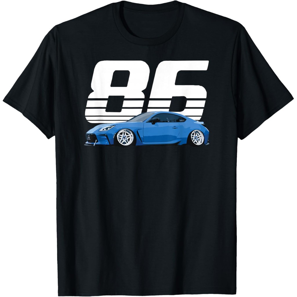 เสื้อยืดอนิเมะ 86 GR Street Drift Racing Car สำหรับแฟนรถซิ่งและสายดริฟท์