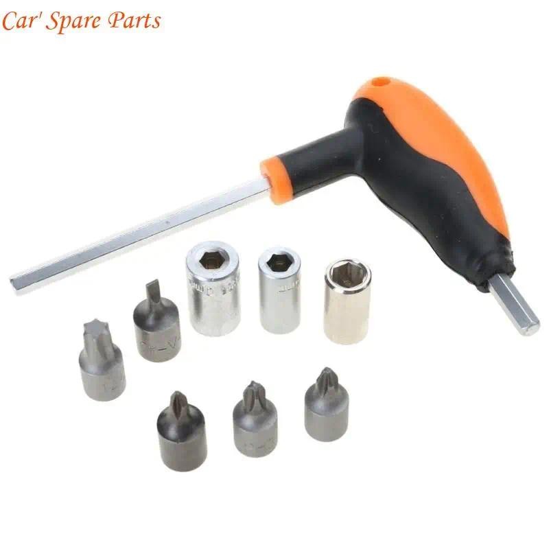 Y4UA T-wrench เครื่องมือ 6/8/10/45 มม. Bit Socket Professional ประแจโลหะ