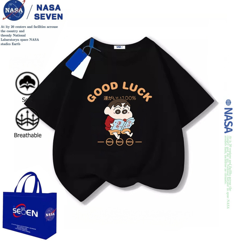 เสื้อยืดเด็ก Crayon Shin-chan คุณภาพเยี่ยม สำหรับเด็กอายุ 3-16 ปี ขนาด 100-170 cm ส่งไว จากประเทศไทย
