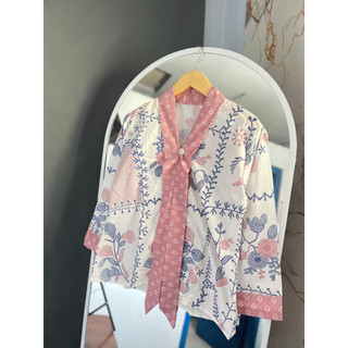 Baju Batik Wanita Modern Atasan Blouse Batik Kerja Kantor Wanita (COD) BLOUSE OUTER//BLOUSE KERJA//BLOUSE KONDANGAN//BLOUSE OUTER KANCING 1//OUTER BATIK