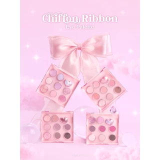 💟ของแท้ | ส่งด่วน💟 ชิฟฟ่อน ริบบอน อายพาเลทท์ Meilinda Chiffon Ribbon Eye Palette (MC3135)