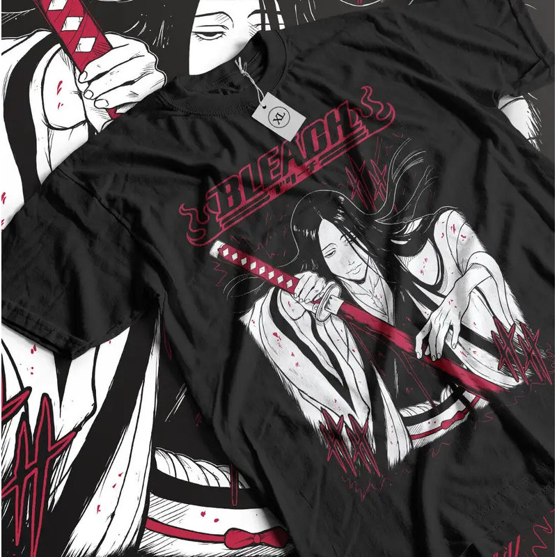 Ertsu Unoahana Zaraki Kenpachi Bleach Anime Manga เสื้อยืดของขวัญน่ารัก
