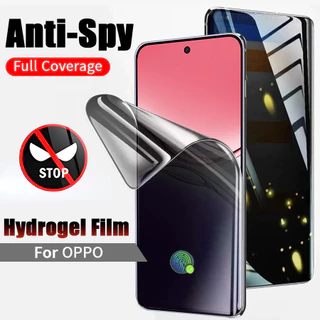 ฟิล์มไฮโดรเจล กันรอยหน้าจอ กันแอบมอง สําหรับ OPPO Reno 14 13 12 11 10 8T 8 7 6 5 4 3 2 13F 12F 11F 8T
