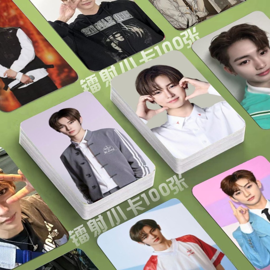 [ผลิตภัณฑ์ใหม่พิมพ์ตัวเอง] Zhou Anxin Laser Photocard Baby Boy Planet 2 สินค้าดาราเกาหลี