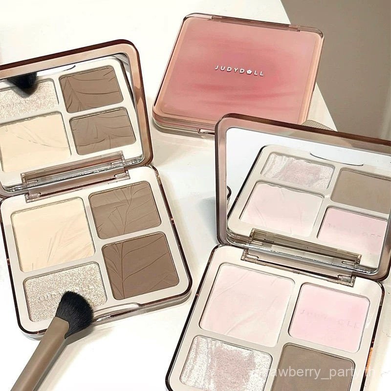 Judydoll ไฮไลท์ facelift disc shadow คอนซีลเลอร์กระจ่างใส facelift 05 YK46