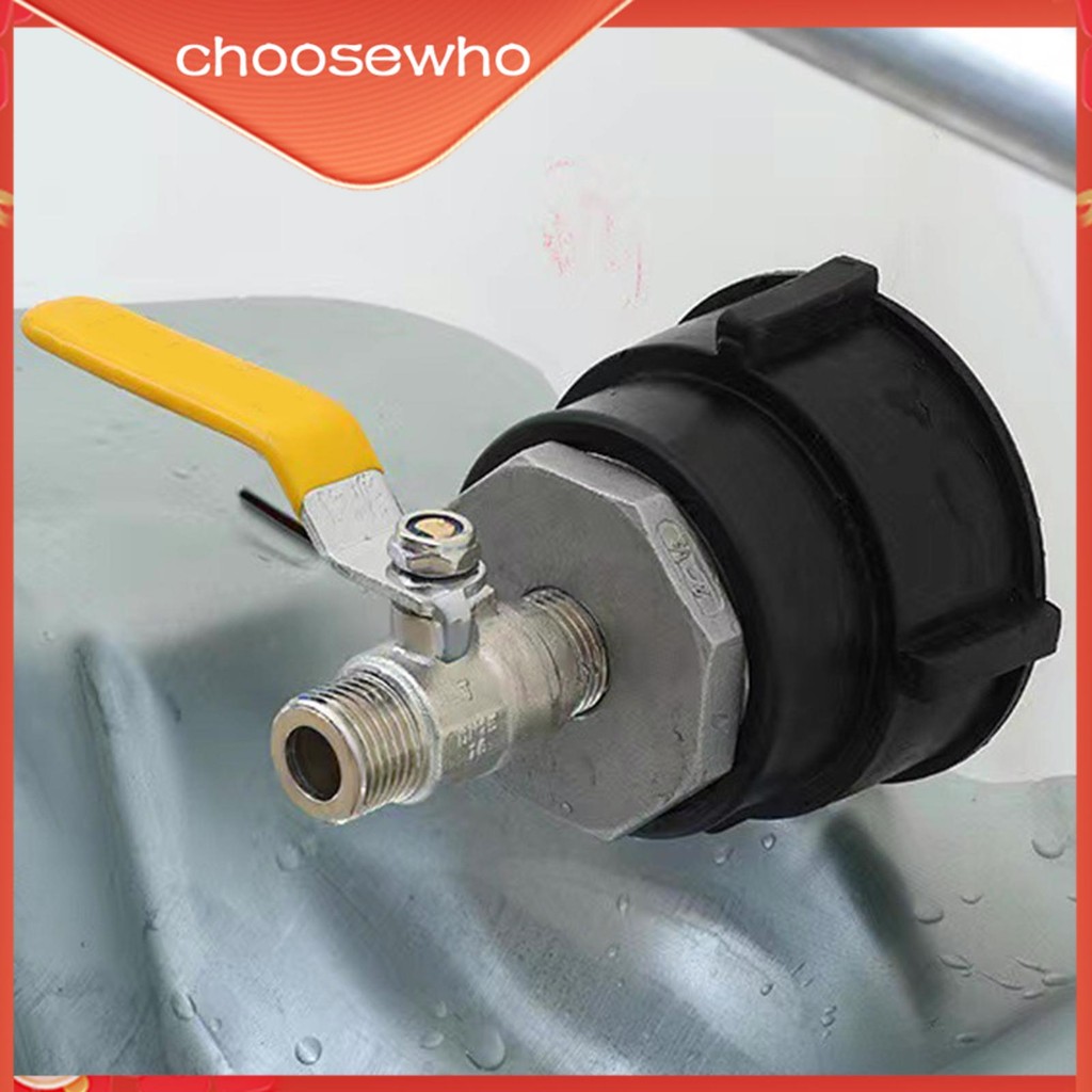 Robust Heavy Duty IBC Tank Adapter IBC Tote ฟิตติ้งสะดวก IBC Water Tank Hose Adapter