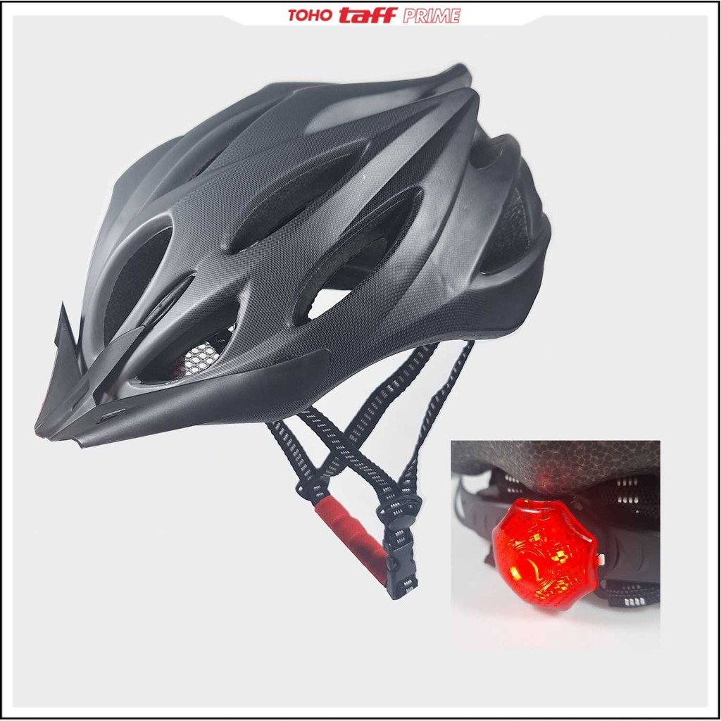 BIKEBOY หมวกกันน็อคจักรยานสกู๊ตเตอร์พร้อมไฟท้าย - BK-168