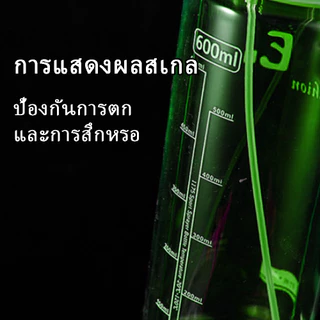 กลางแจ้งขวดน้ําหมอกสเปรย์สําหรับขวดน้ําหมอกฉนวนบีบฟิตเนส Mist Sip 600 มลละอองและกลางแจ้งพลา