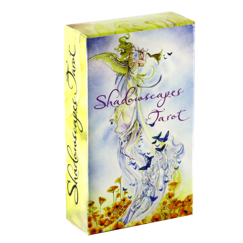 Luailin ดอกไม้ Shadowscapes Tarot Full ภาษาอังกฤษฟรีสีคู่มืออิเล็กทรอนิกส์จีน Shadowscapes Tarot ผู้