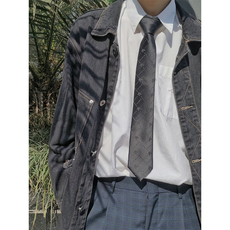 [Pantervilla] Rose War JK/DK Uniform Original Design Custom Tie Western Style Cool