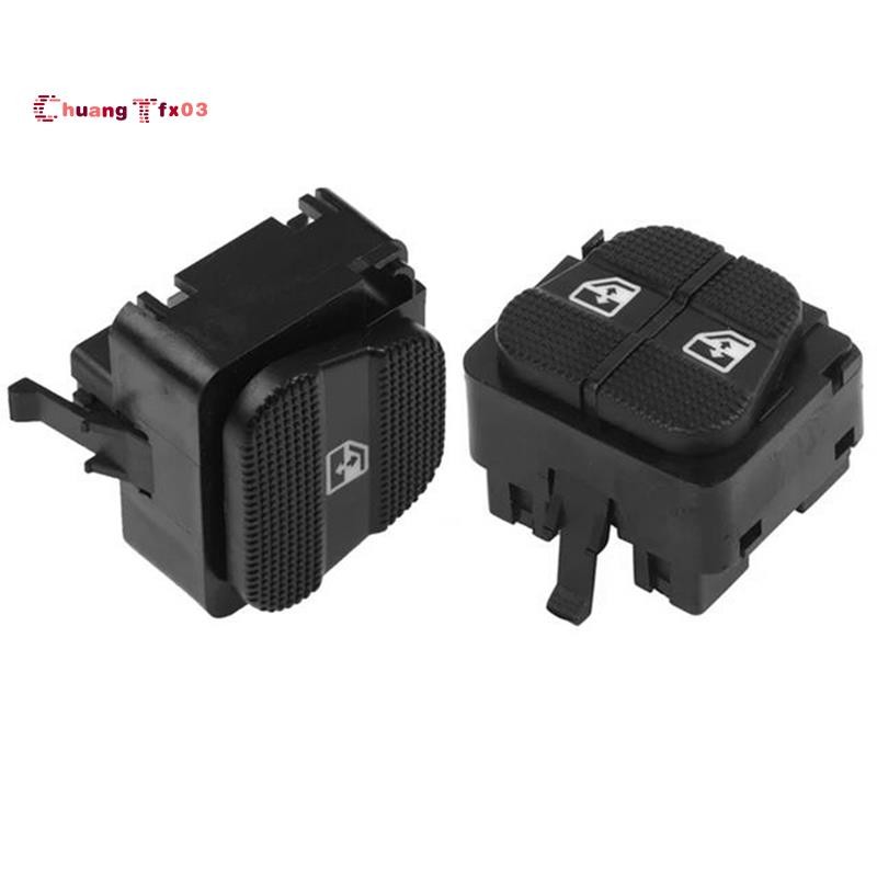 Chuangtfx031H0959855 สวิตช์ควบคุมหน้าต่างไฟฟ้ารถยนต์ LED ไฟแบ็คไลท์สีเขียว 1H0959855C สําหรับกอล์ฟ