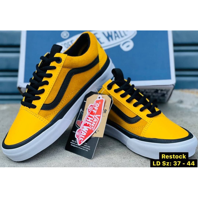 รองเท้าผ้าใบOld Skool THE NORTH FACE(size37-44)  YellowBlack , WhiteBlack