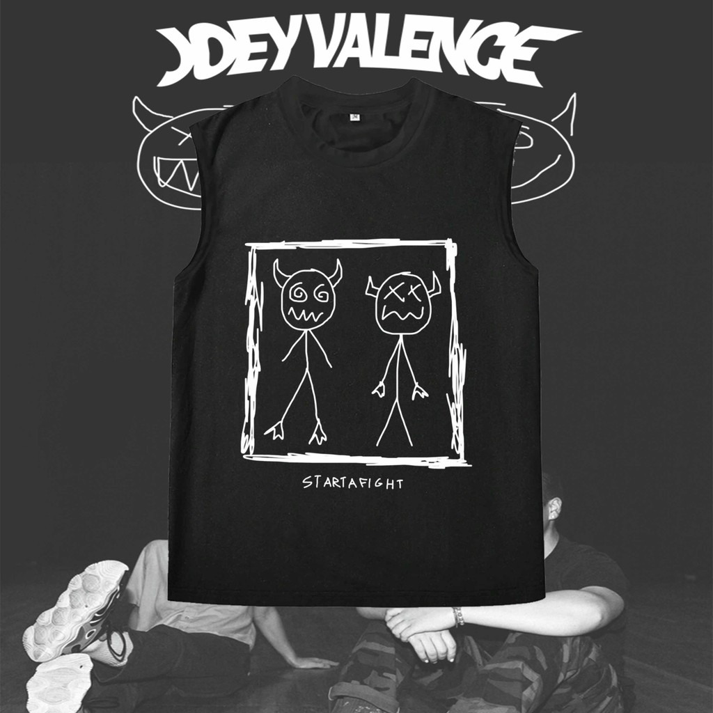 Joey Valence & Brae Music Poster Tank  | เสื้อกล้ามลายดนตรี Joey Valence & Brae ผู้ใหญ่