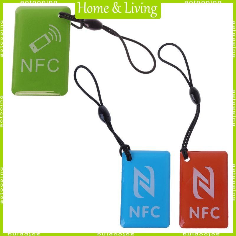 AOTOO NTAG213 การ์ด NFC เปล่า 213 NFC แท็ก PVC Ntag213 การ์ดฉลาก NFC 213 สําหรับ Smart C