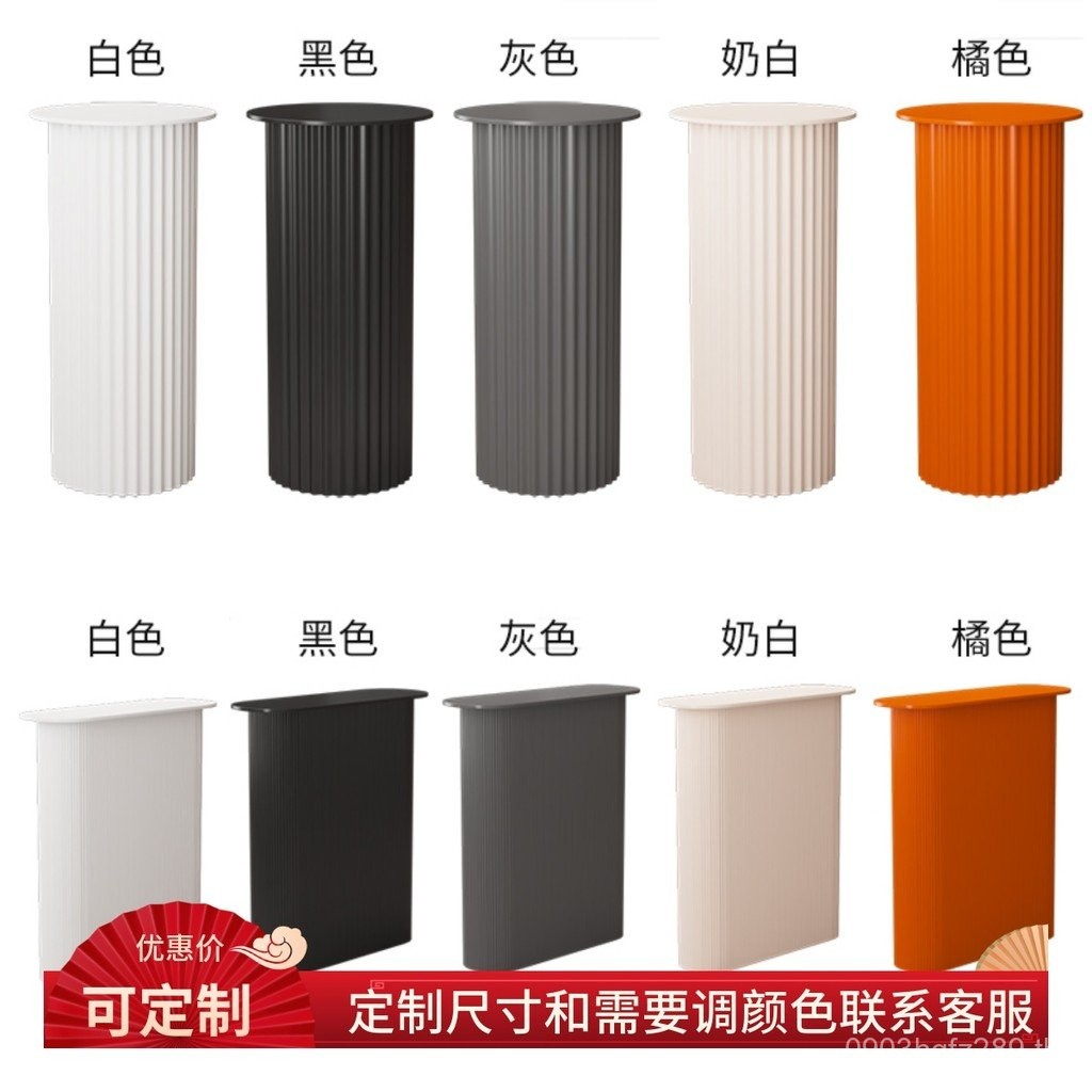 โต๊ะเกาะรูปไข่สไตล์ข้างเดียวสนับสนุนคอลัมน์วงเล็บครีมตารางขาบาร์ยึดตารางคลื่นรูปร่างโต๊ะรับประทานอาห