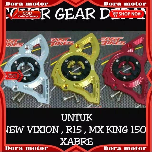ฝาครอบเกียร์หน้า ฝาครอบเกียร์หน้า Vixion, Xabre, R15 v3, R15 V2, Mx king, Mx New 135 Dora มอเตอร์