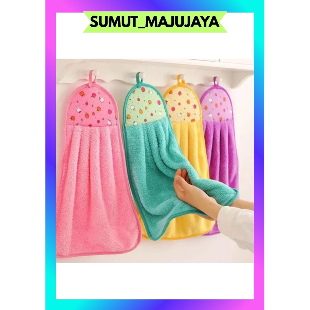 SMJ MINI MICROFIBER TOWEL 30 X 30 CM HAND TOWEL / FACE TOWEL / COLORFUL FACE TOWEL