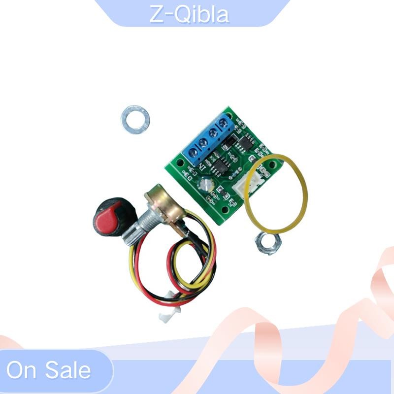 [Z-Qibla-t] บอร์ดไดรเวอร์แบบปรับได้ DC มอเตอร์ควบคุมความเร็ว PWM 1803BK 1.8V 3V 5V 6V 12V 2A โมดูลคว