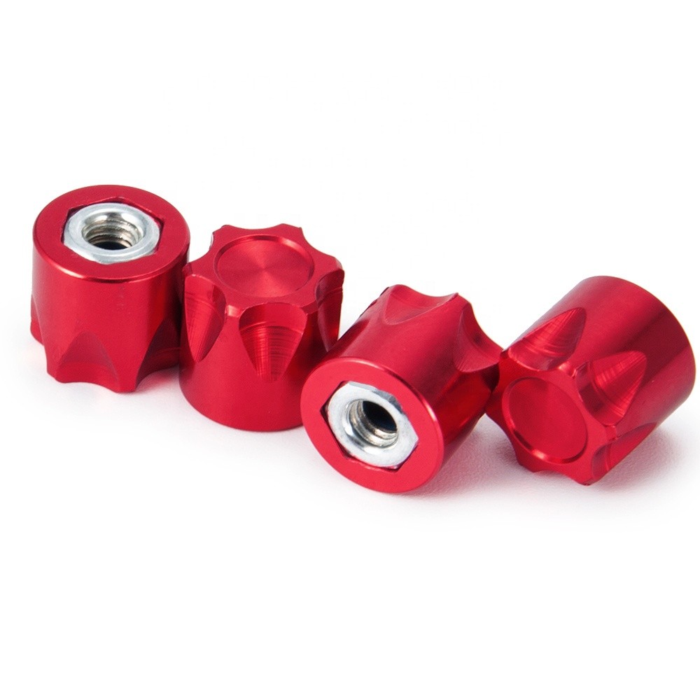 ศูนย์ขอบล้ออลูมิเนียมอัลลอยด์ M4 Locknut | อุปกรณ์เสริม RC สําหรับ SCX10 90046, TRX4, TRX6, Redcat G