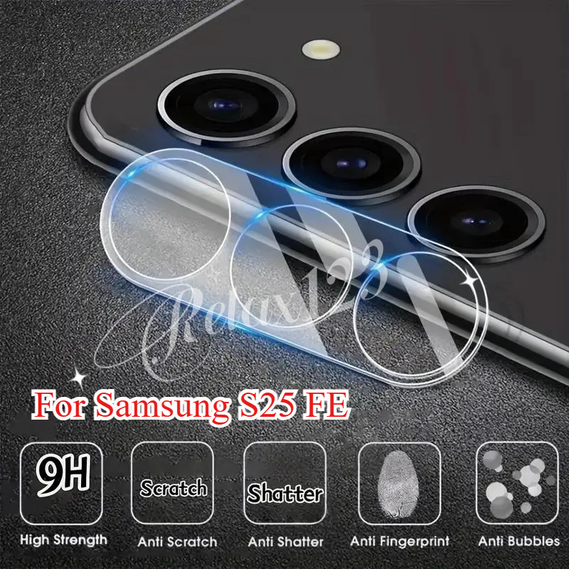 SAMSUNG สําหรับSamsung S25 FE 5G 2025 HD Clearกลับกล้องเลนส์สําหรับSamsung Galaxy S25 FE S25 + S25Ed