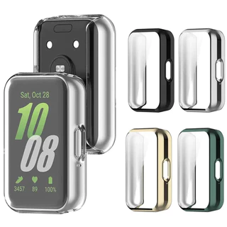 กรณี TPU อ่อน forSamsung Fit 3 ทั้งหมดรอบด้วยฟิล์มป้องกันหน้าจอปกป้องกันชนเชลล์อุปกรณ์เสริม for Huawei Band 11
