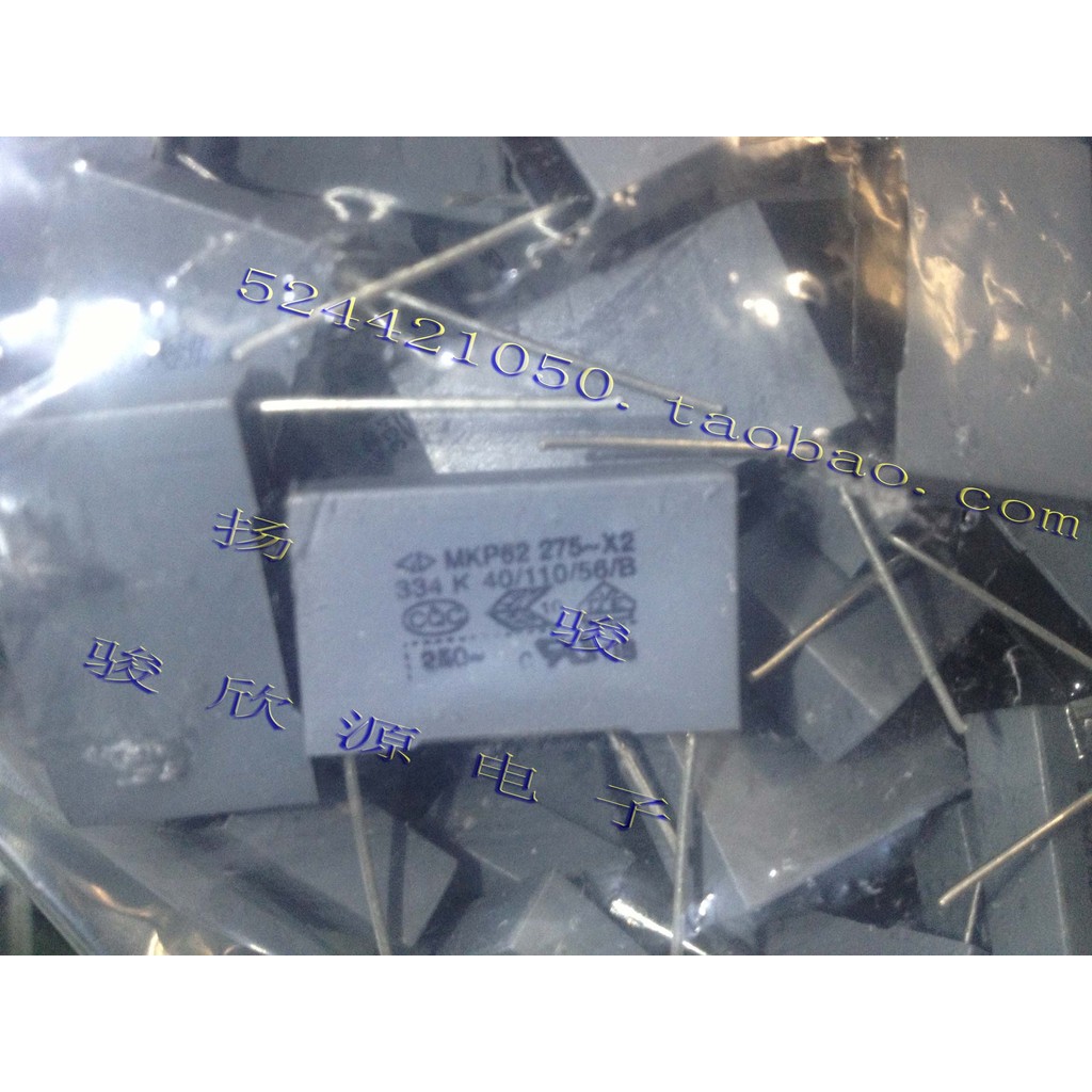 MKP62 X2 ตัวเก็บประจุนิรภัย 334K/275V 0.33 UF P22MM