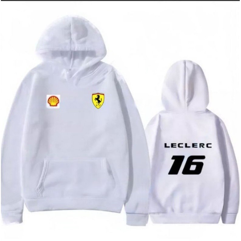 Harles CLOCERC Ferrari F1 Racing Hoodie Jacket - เสื้อฮู้ด Distro สําหรับผู้ชายแบบกําหนดเองหนา S-5XL - รูปที่ 2