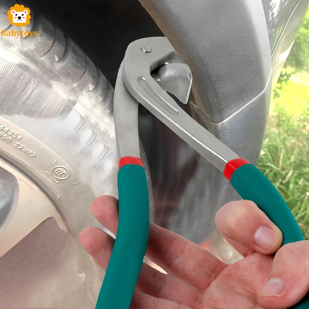 รถพิทักษ์ขอบซ่อมเครื่องมือหนักรถประตูพิทักษ์แผงจีบบุ๋มขอบคีมรถแบบพกพาพิทักษ์ขอบคีมสําหรับรถพิทักษ์ขอบ ร้านค้า เครื่องมือซ่อมแซมขอบรถยนต์เครื่องมือซ่อมแบบไม่มีสีอุปกรณ์ซ่อมแซมรอยบุ๋ม